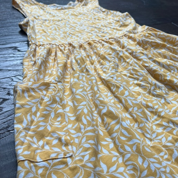 Wonder Nation, spring girls tank top play dresses w/ side pockets, size 10-12 - Picture 3 of 7